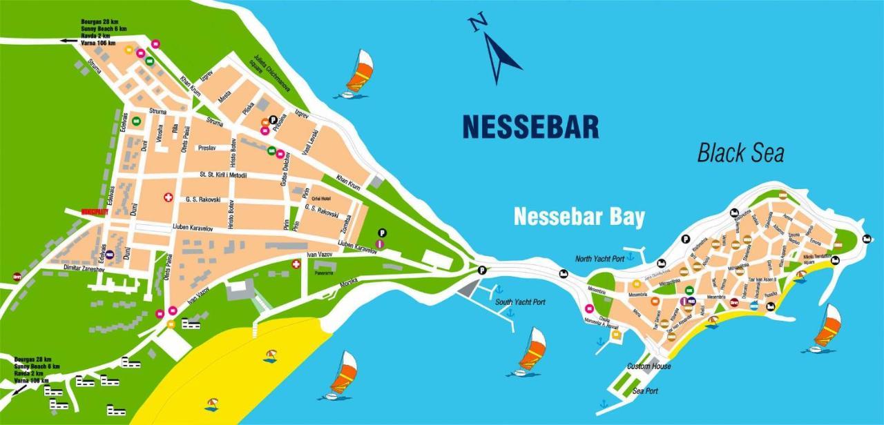 Sunny Life Hotel Nesebar Bagian luar foto